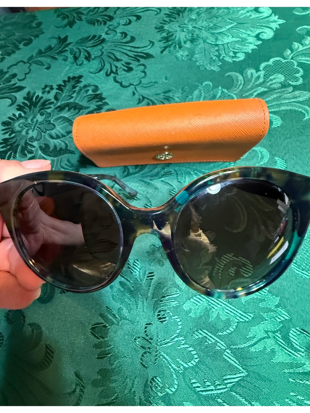 Tory Burch tortoise shell sunglasses